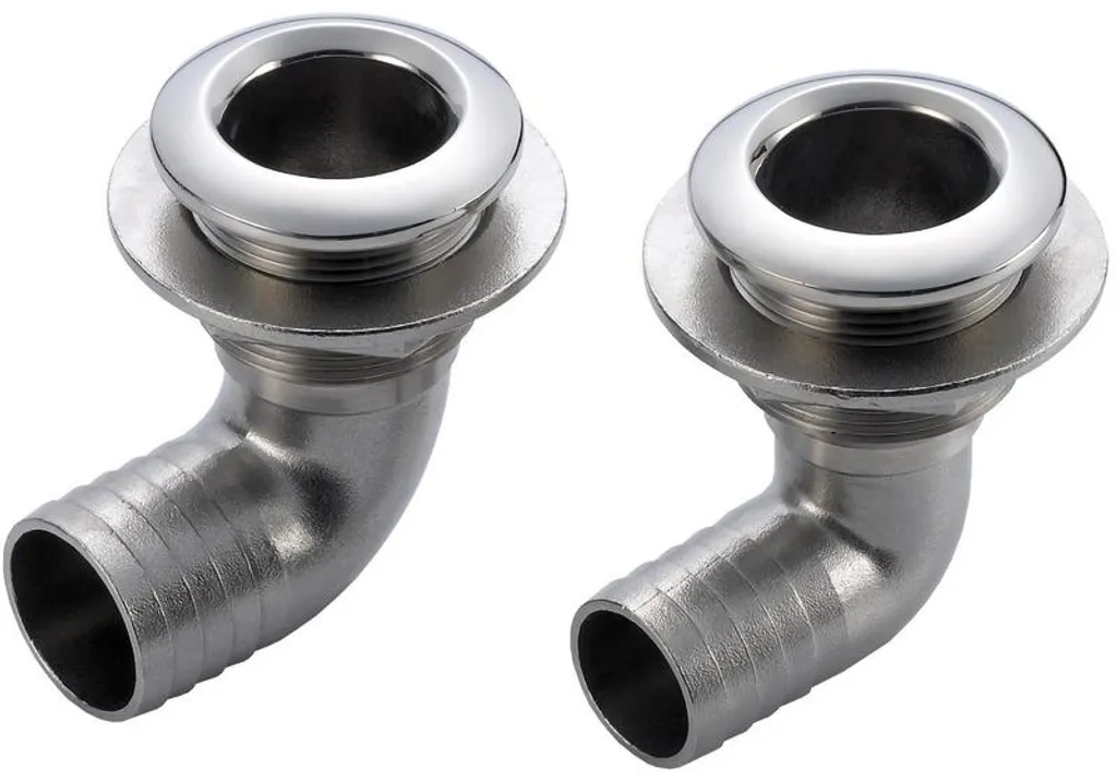 Raccord à angle droit 90° Osculati 17.526.06 en inox 1 pouce 1/2 x 51 mm