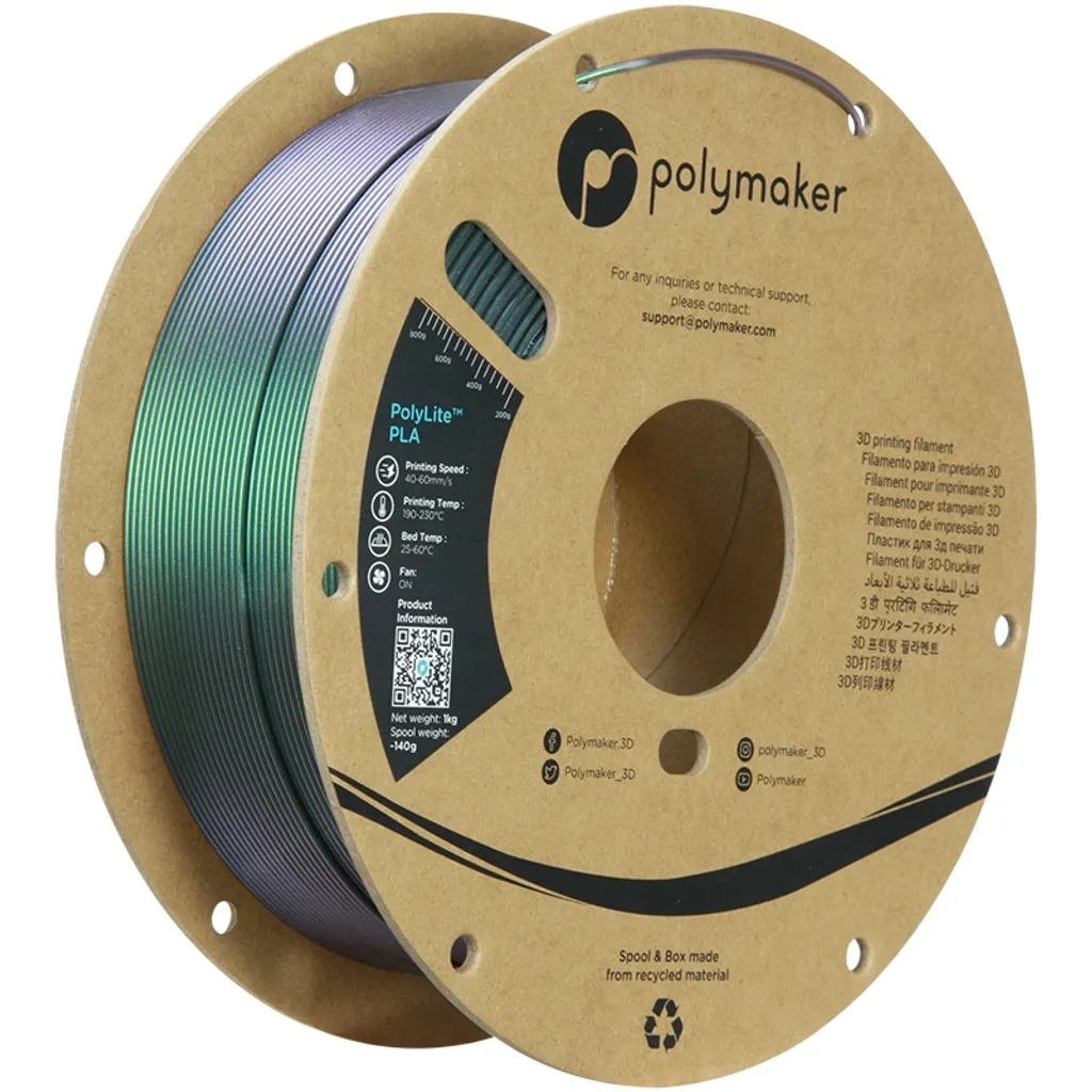 Réussir vos impressions 3D sans stries avec le PLA PolyLite Comet 1kg