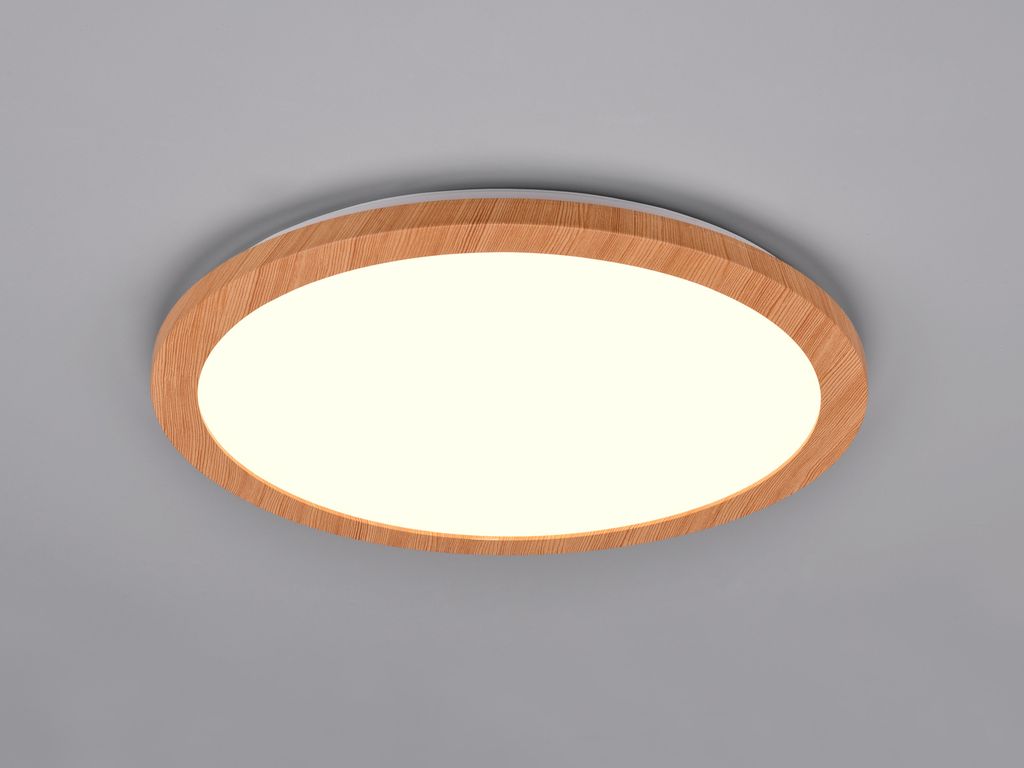LED Deckenleuchte CAMILLUS flache Badezimmerlampe dimmbar Ø 40cm IP44