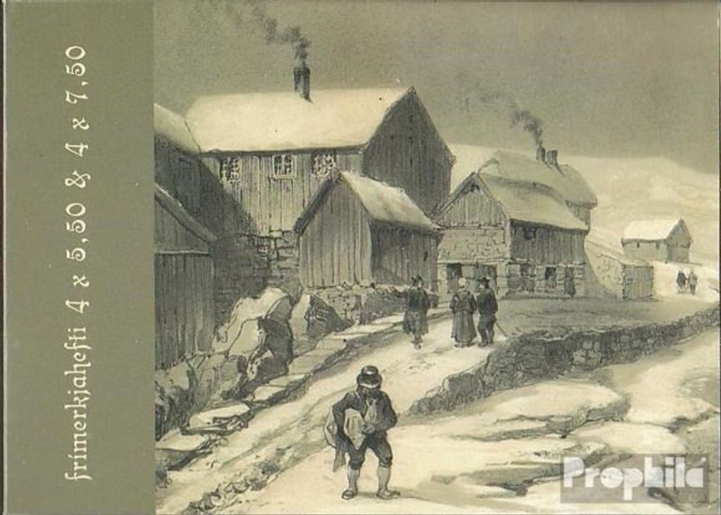 Briefmarken Dänemark - Färöer 2007 Mi MH29 (kompl.Ausg.) postfrisch Alte Lithographien