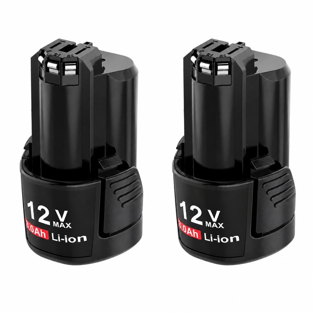 2 batterie di ricambio da 12V, 3,0Ah, agli ioni di litio, Immagine del prodotto 