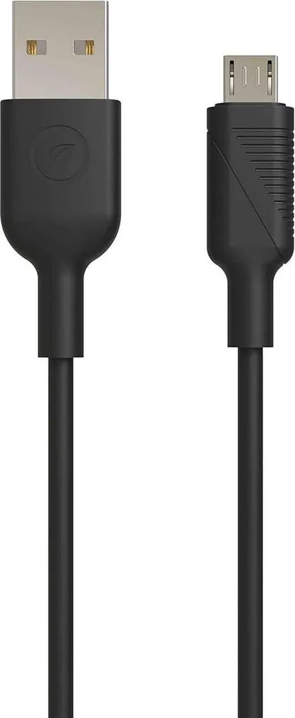 Muvit MCUSC0014 Cavo Dati e Ricarica Micro USB 1.2m Nero 2.4A