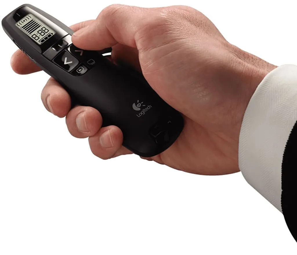 Télécommande de présentation Logitech R700 Professional avec écran LCD