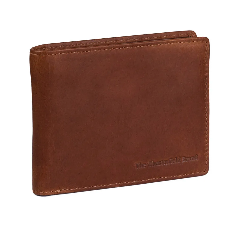 Danny Wallet Cognac The Chesterfield Brand | Pelle Artigianale Uomo