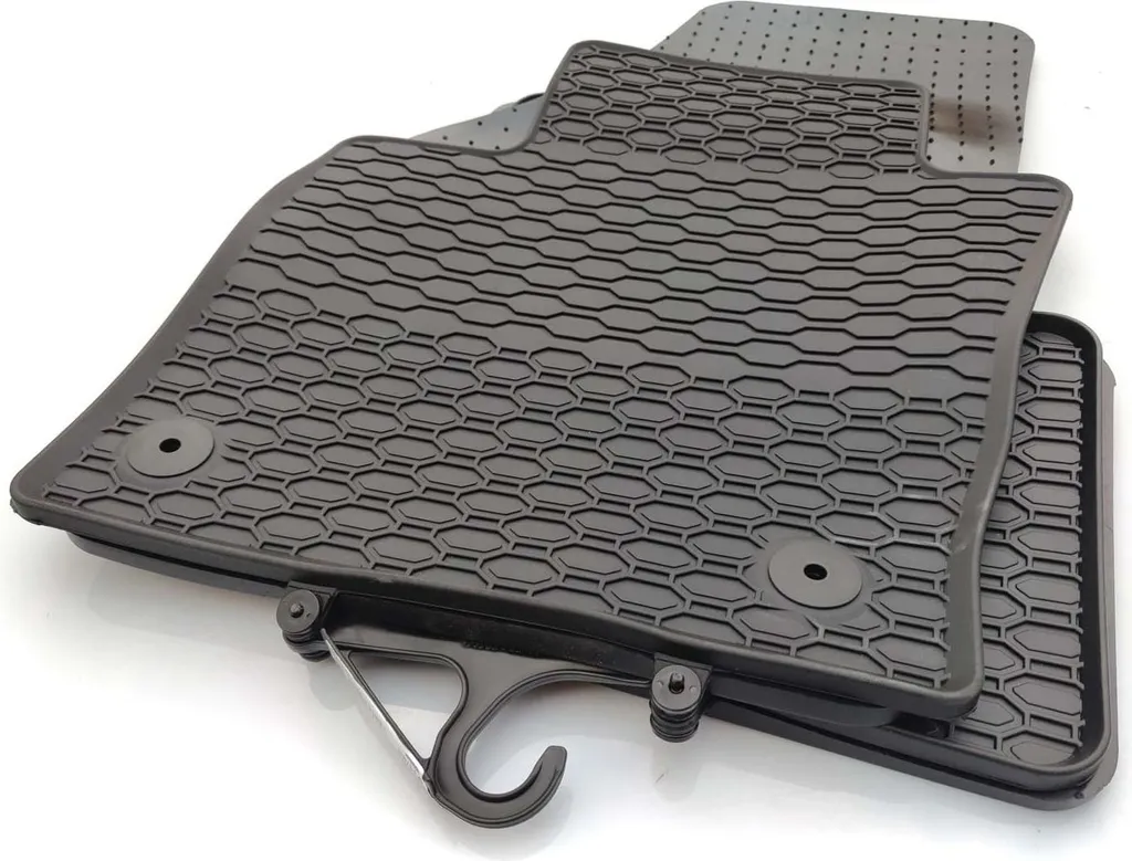 J&J AUTOMOTIVE | 3D Tappeti Tappetini Per Auto In TPE Gomma Premium Su Misura Per Q3 2011-2018, Con Bordo Rialzato Di 4 cm, Nero, Inodore, Set 4 Pezzi