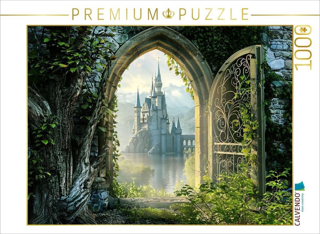CALVENDO Puzzle Ein Motiv aus dem Kalender "Türen, die Produktbild 