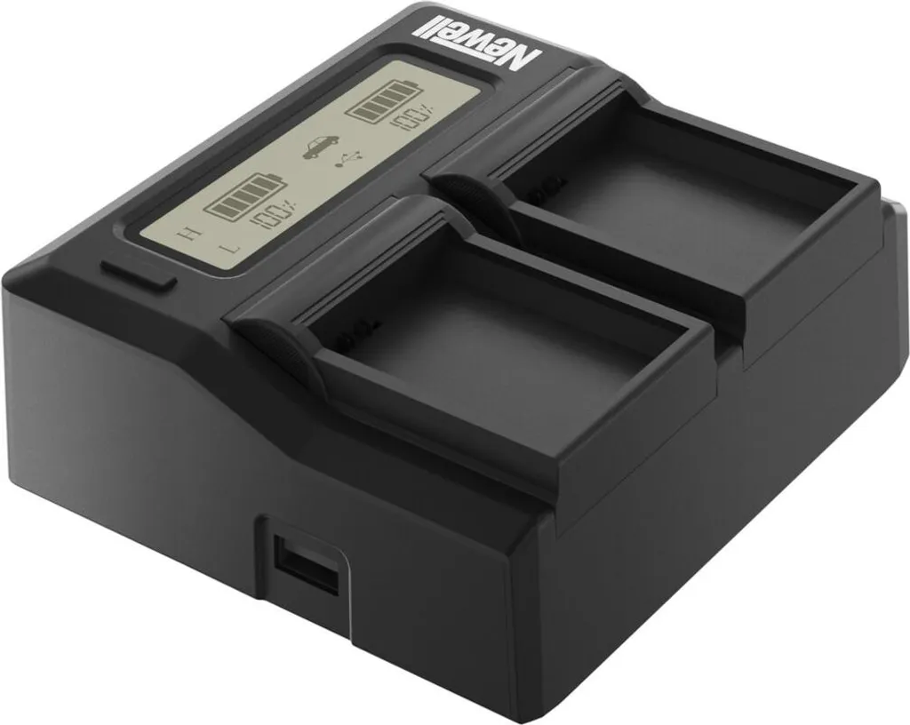 Chargeur Newell DC-LCD : Rechargez 2 Batteries NP-F sans Incertitude