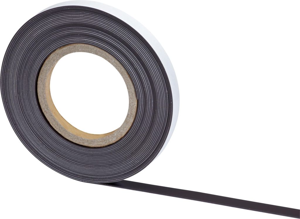 Ruban magnétique MAUL PET 1 pièce 40 g/cm² magnétique Image du produit 