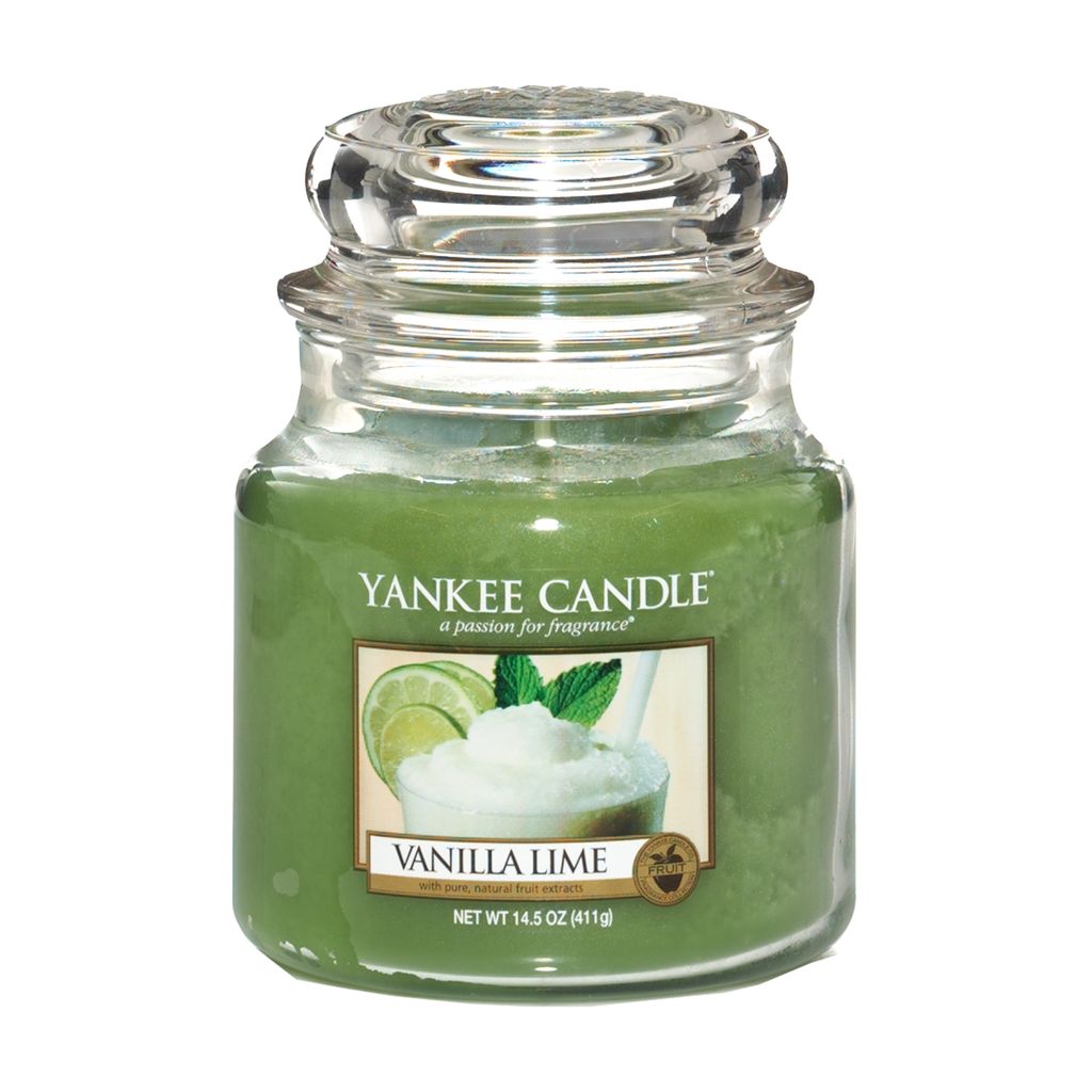 Bougie Parfumée Yankee Candle Vanille-Lime 411g Image du produit 