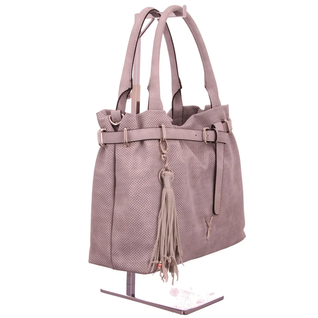 SURI FREY Romy Basic Sac à Main Gris - Matière Souple et Design Moderne - 14