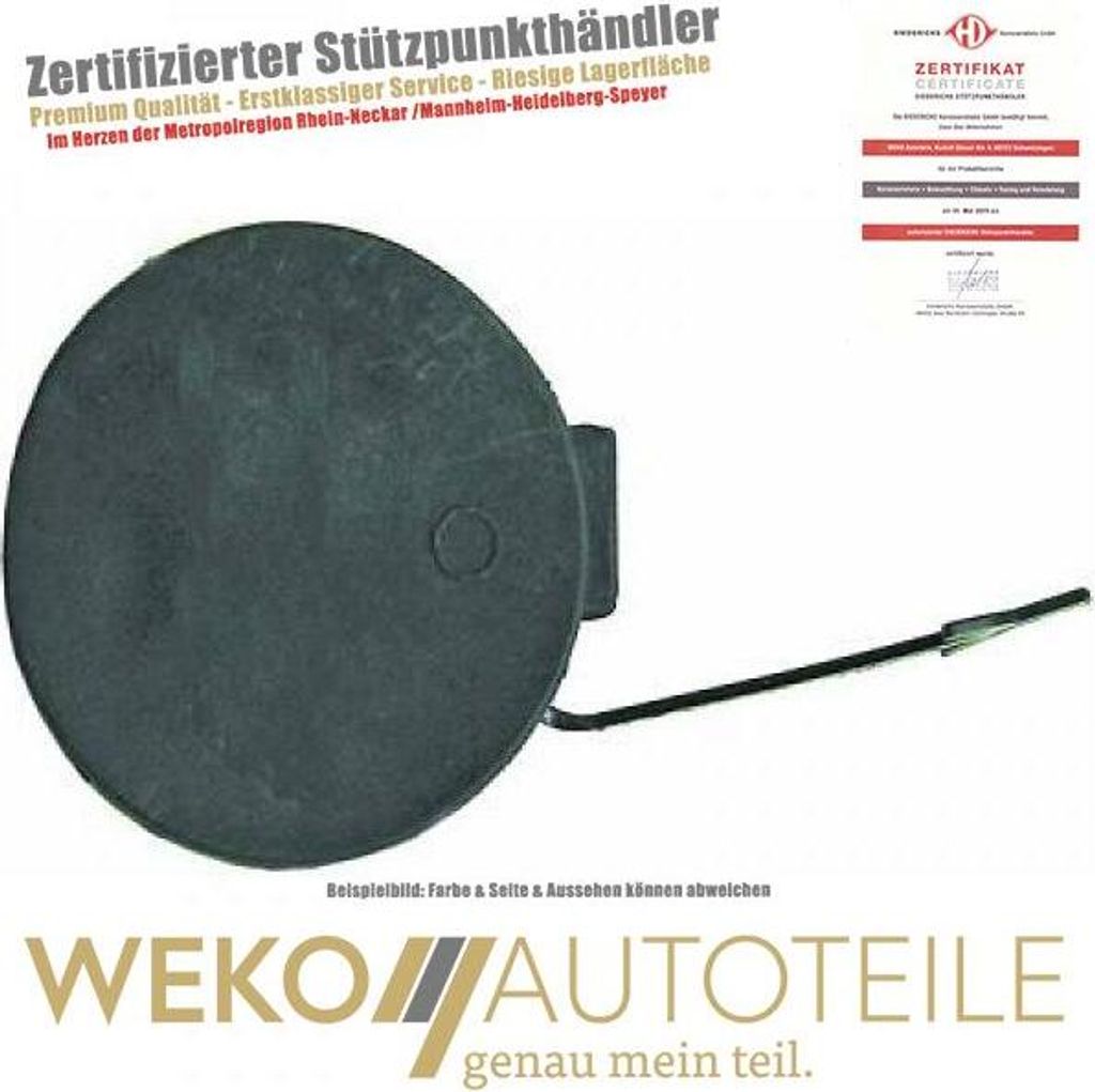 Klappe Abschlepphaken vorne DIEDERICHS 1825162 für OPEL