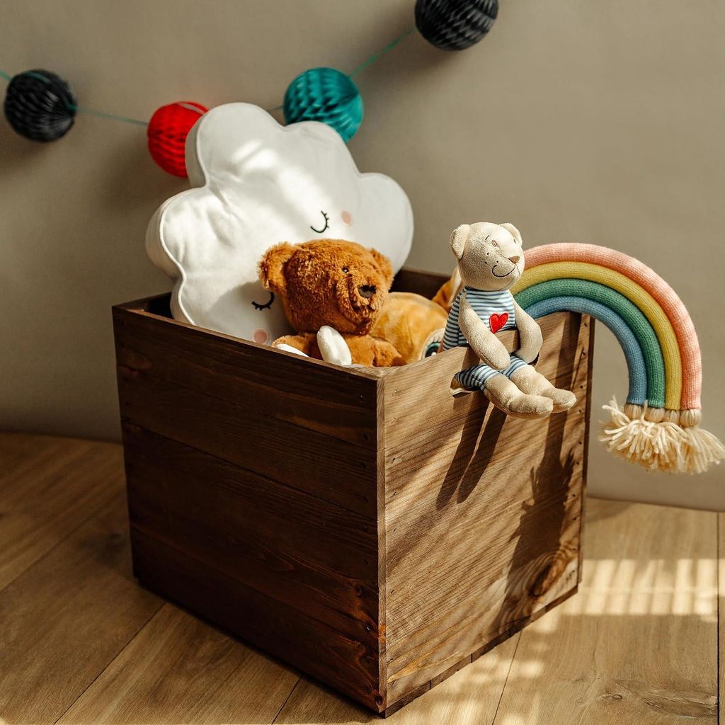 Creative Deco Cassetta in Legno Marrone VENGE Adatta agli Immagine del prodotto 