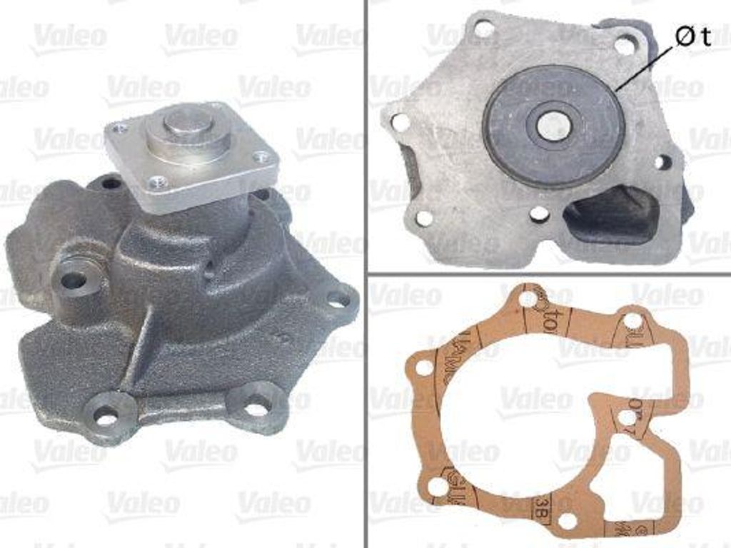 VALEO 506155 Wasserpumpe, Motorkühlung OE PA6003 kompatibel mit Transit