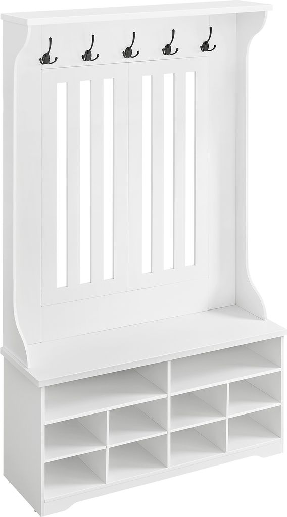 VASAGLE Garderobenständer mit Schuhbank, Garderobe, Produktbild 3