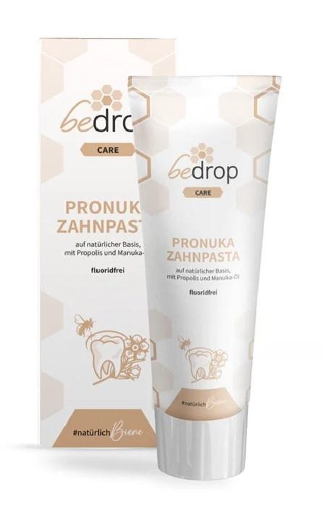 Bedrop Pronuka Zahnpasta / Zahncreme mit Propolis & Produktbild 