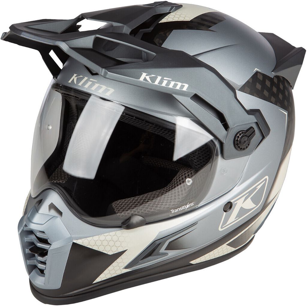 Klim Krios Pro Charger Motocross Helm, grau matt, 2XL (63/64)