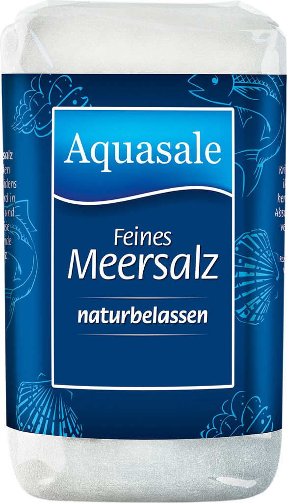 Aquasale Meersalz fein 500g Produktbild 