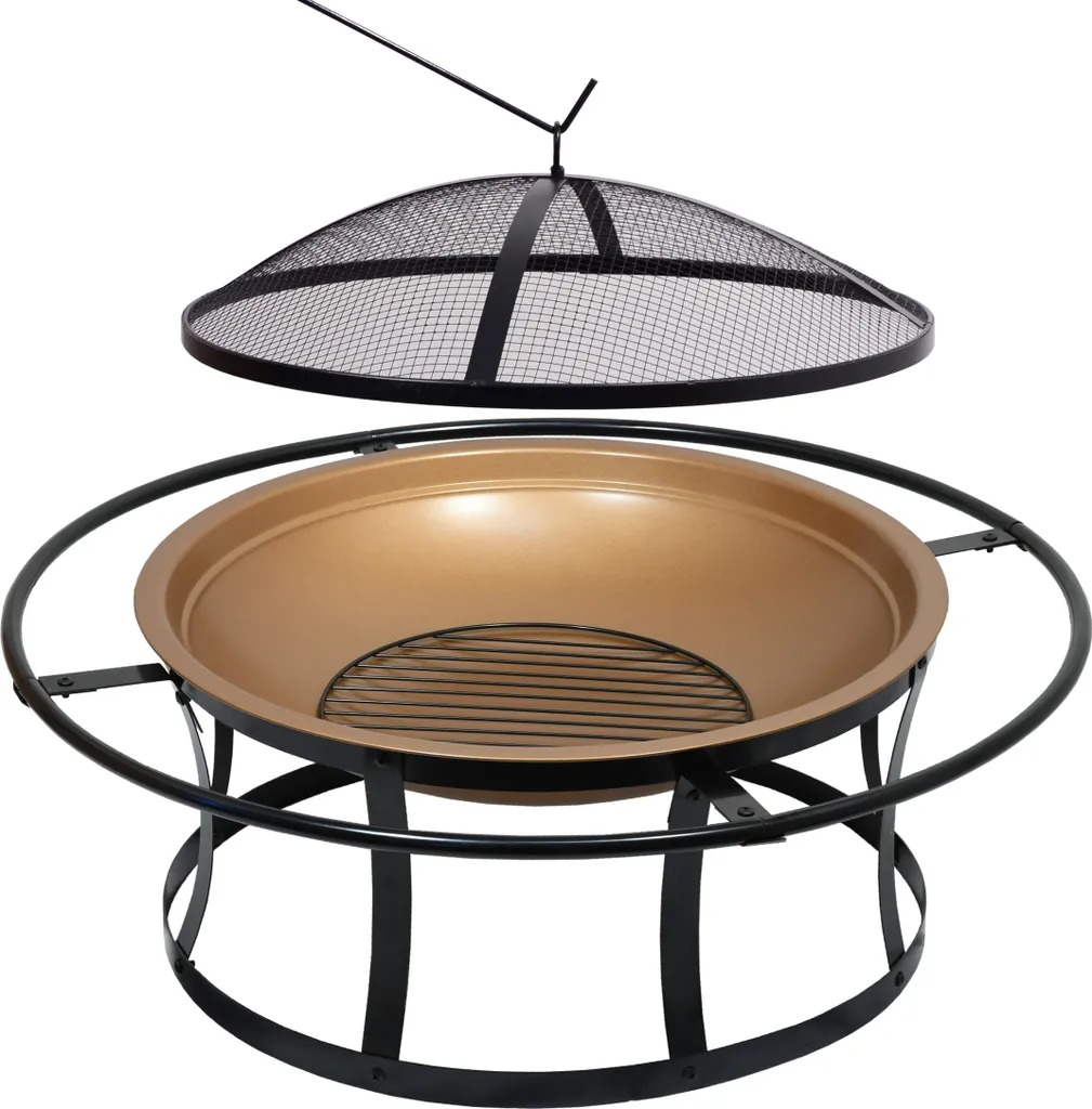 Brasero extérieur pour chauffage de terrasse - Cheminée ETNA Cattara