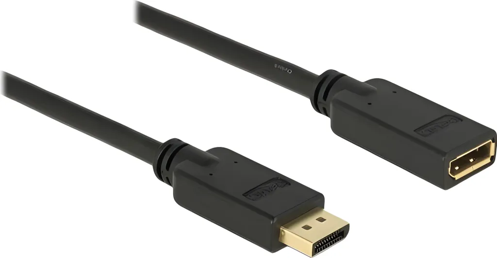 Delock Cavo Prolunga DisplayPort 1.2 15m 4K 60Hz Nero - Offerta Online