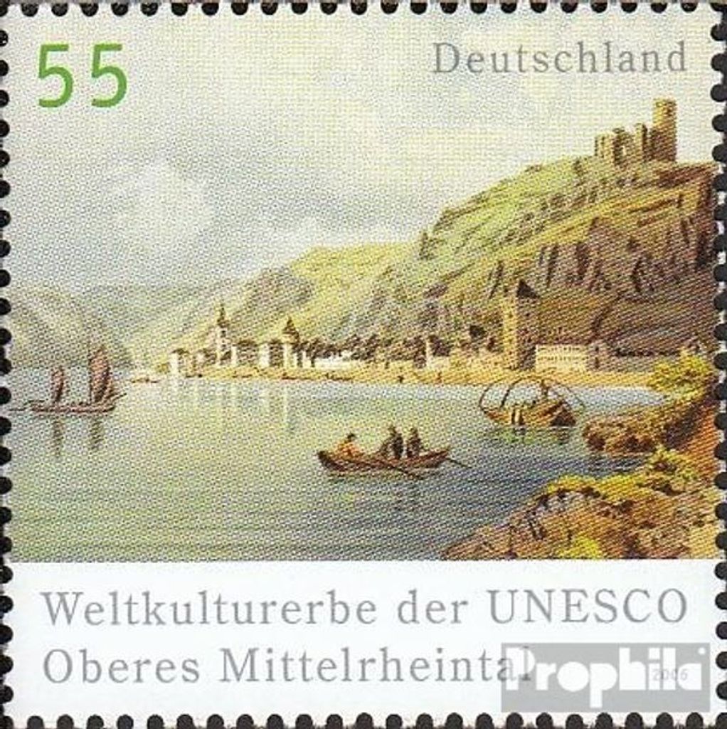 Briefmarken BRD (BR.Deutschland) 2006 Mi 2536 (kompl.Ausg.) postfrisch Naturerbe
