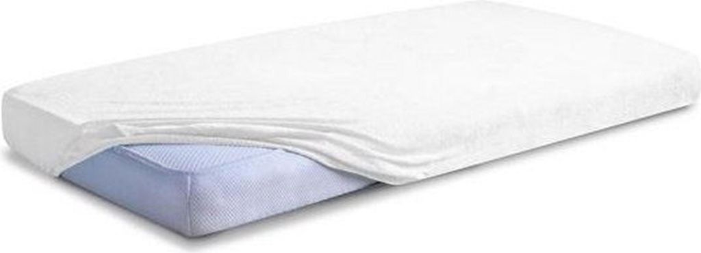 BABYMATEX Frottee-Bettlaken 60x120 cm weiß