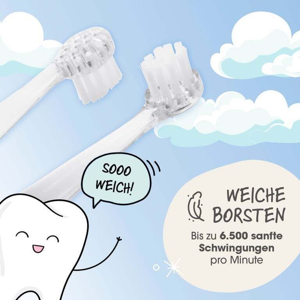 VITALmaxx Elektrische Kinder-Zahnbürste mit Smart Timer - Produktbild 5