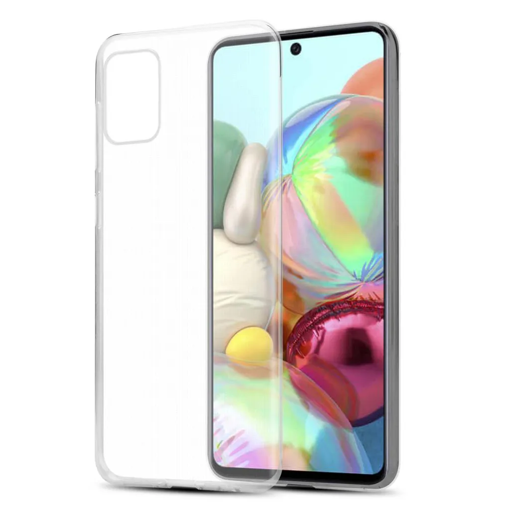 Cadorabo Cover Trasparente Samsung A71 4G - Protezione Silicone TPU