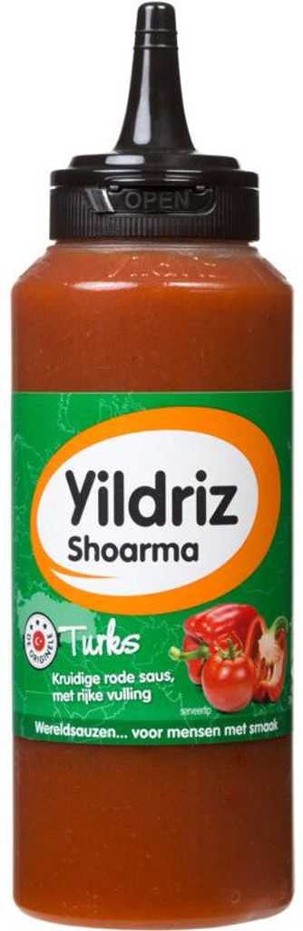 Yildriz Turkish Shoarma Sauce 265 ml - Salsa piccante e Immagine del prodotto 