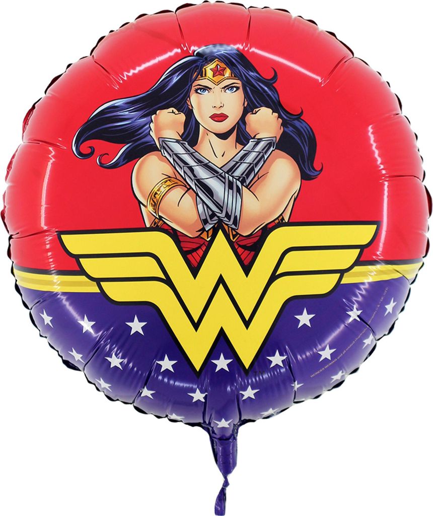 Folienballon Wonder Woman Aluminium 43 cm -