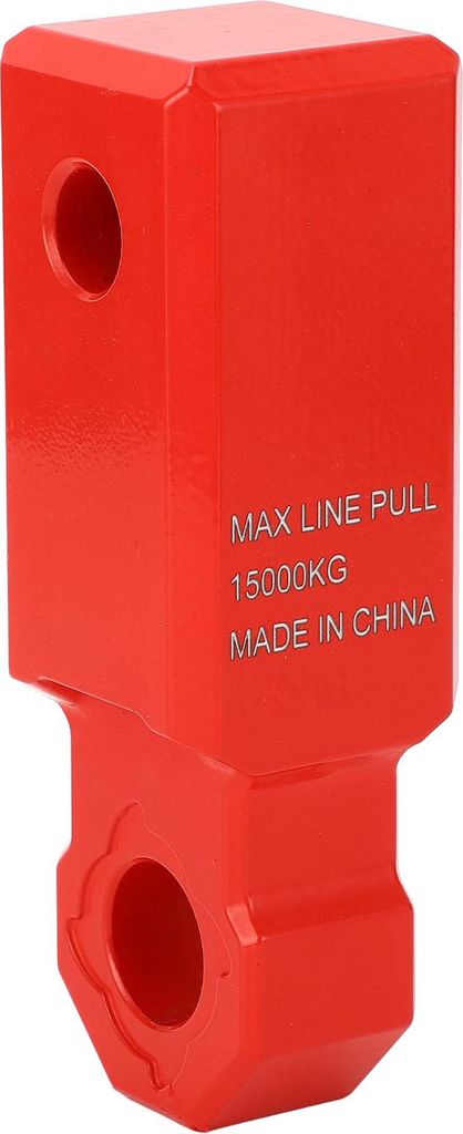 Anhängerkupplungsempfänger, Aluminiumlegierung, 18 Zähne, Bruchfestigkeit, robust, professionell, für LKW, SUV, 4x4, Geländefahrzeuge, Bergung