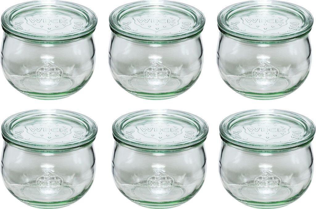 WECK Verre en forme de tulipe 580ml pack de 6 Image du produit 