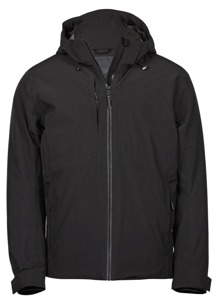 Tee Jays - Jacke Allwetter für Herren - Winter FK3172 (XXL) (Schwarz)