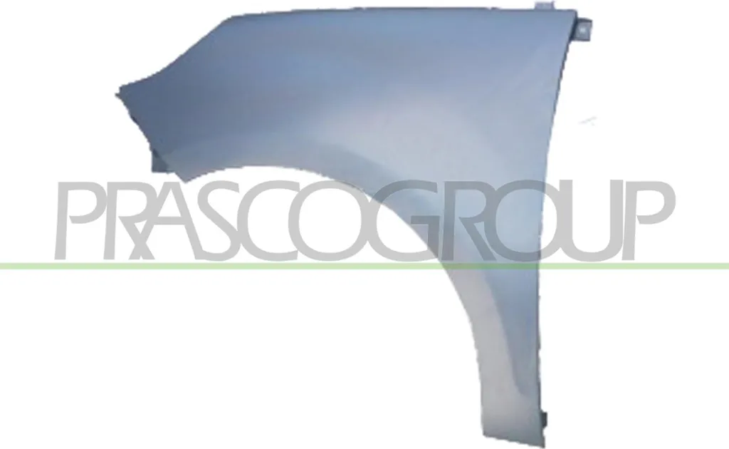 Remplacer aile avant gauche déformée Renault Scenic III 631017581R JZ
