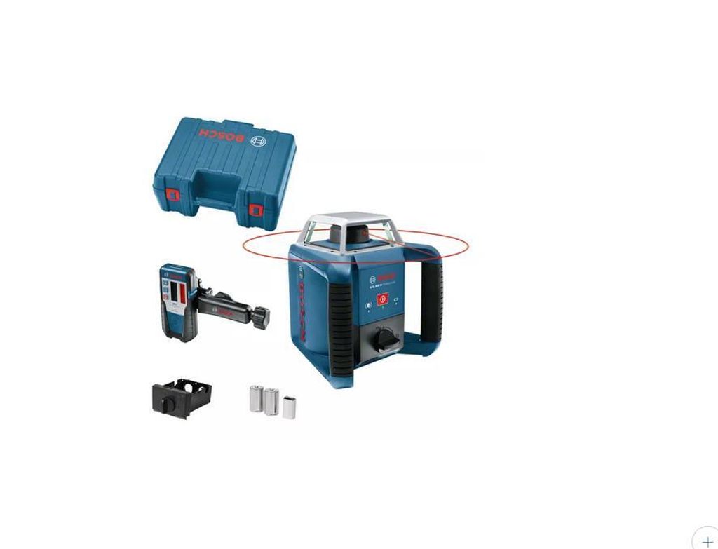 Rotačný laser Bosch GRL 400 H s laserovým prijímačom, Obrázok produktu 17