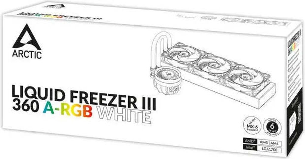ARCTIC Liquid Freezer III 360 A-RGB Obrázok produktu 5