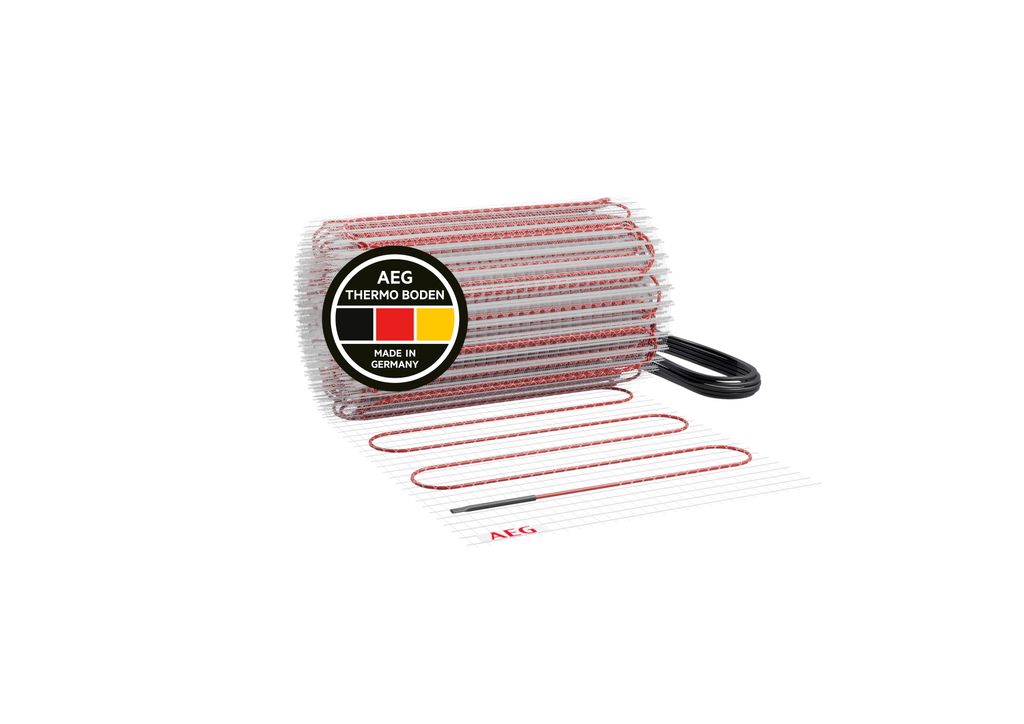 AEG elektrische Fußbodenheizung, 5 m², 200 W/m², Turbo Thermo Boden TBS TC 200/5, 205815