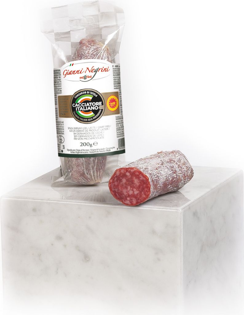 Salami Salame Cacciatore Italiano DOP 200g- Gianni Negrini Zdjęcie produktu 
