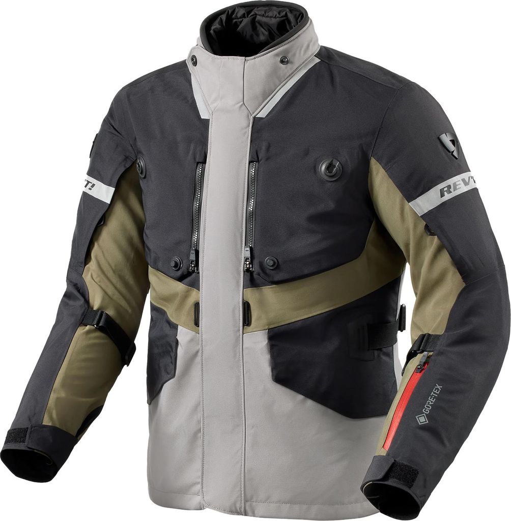 Revit Neptune 3 GTX Tourenjacke Schwarz / Dunkelgruen M
