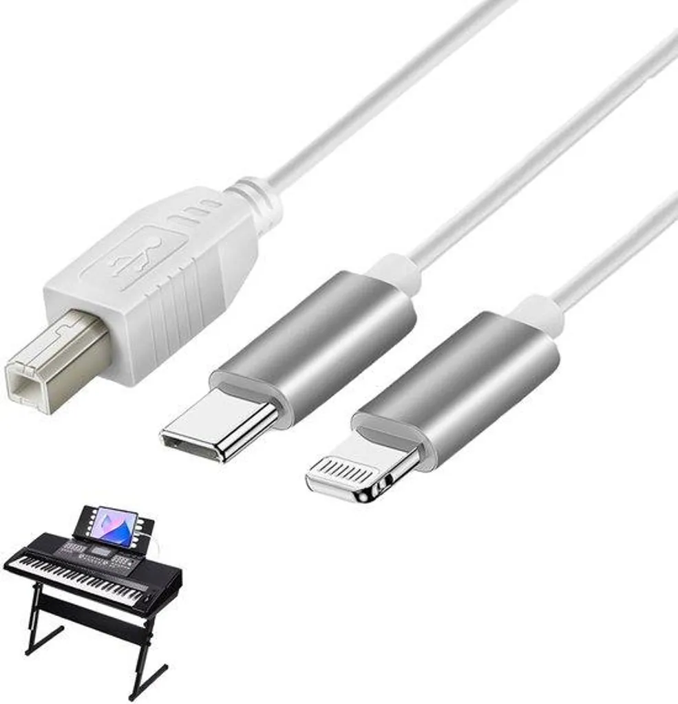 Câble USB-C vers USB-B 1m OTG : Connectez vos Instruments sans Latence