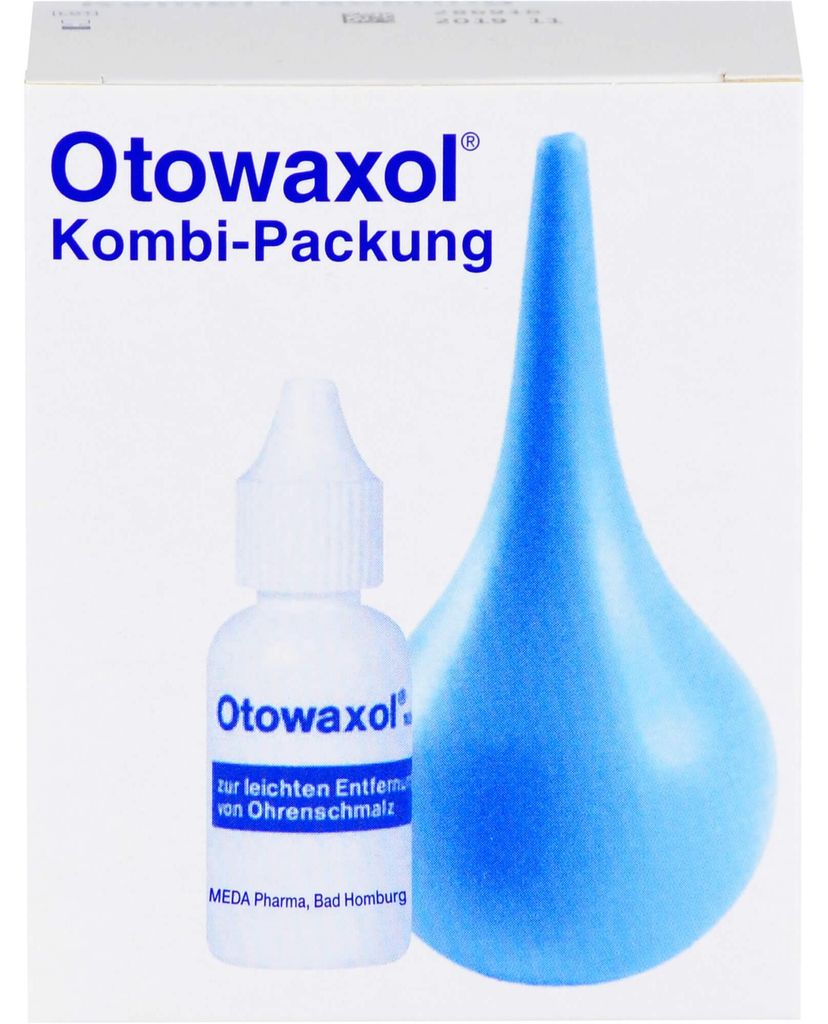 Otowaxol paquet combiné solution + seringue auriculaire Image du produit 