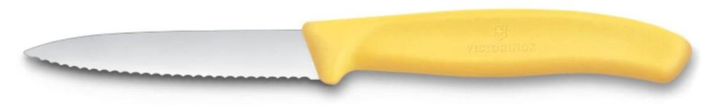 Victorinox Schälmesser gelb gezahnt 8cm