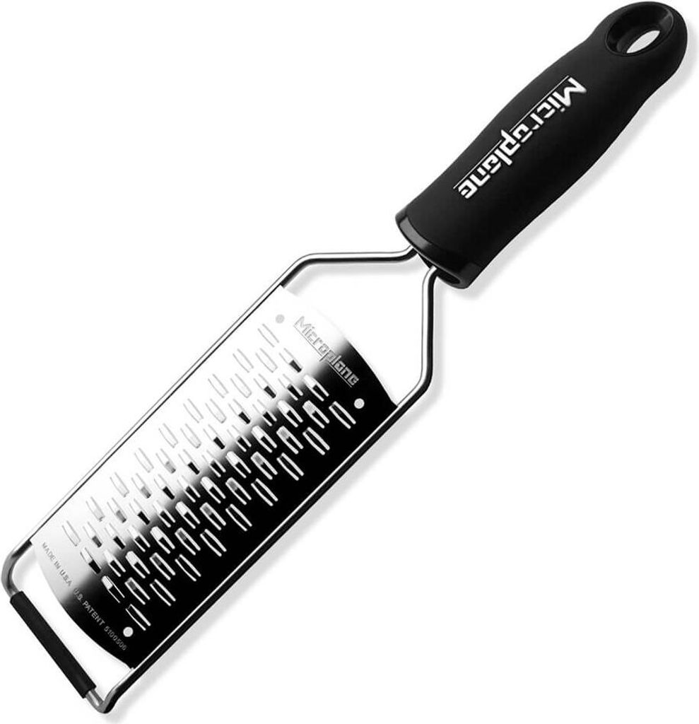 Microplane Gourmet Reibe 2-Wege Schneide schwarz Produktbild 