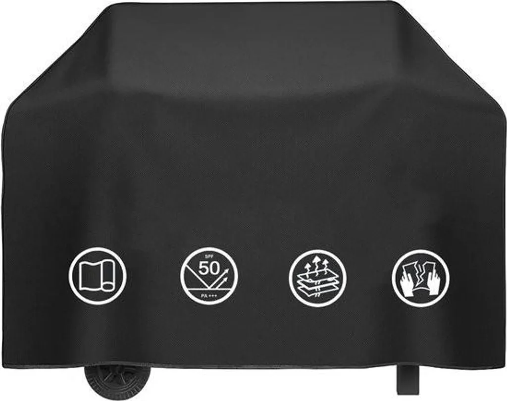 Housse de protection barbecue à gaz imperméable avec fixation rapide XL