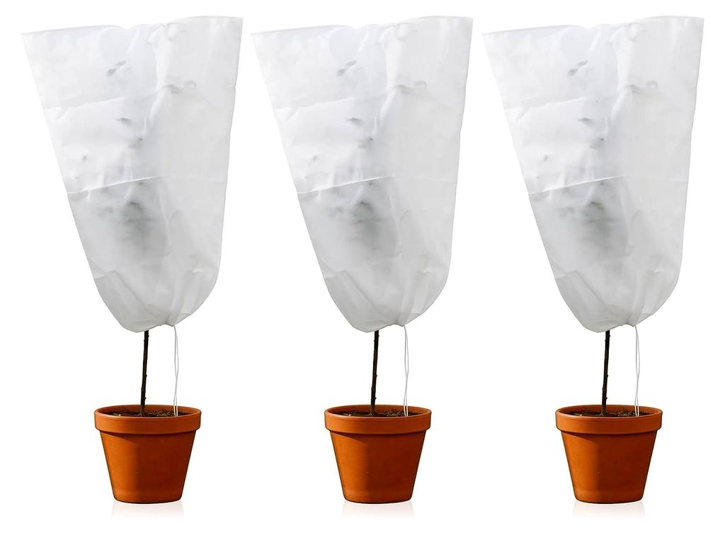 Pflanzenschutzhaube, 3er Set, Winterschutz für Pflanzen (60x80 cm)