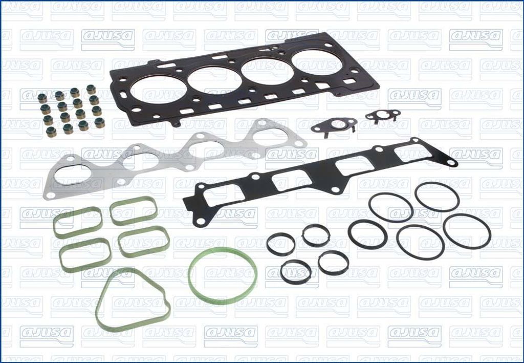 AJUSA 52272100 Zylinderkopf Dichtungssatz für VW GOLF VI (5K1) Golf V Schrägheck (1K1) Polo Schrägheck (6R1, 6C1) TOURAN (1T1, 1T2) TIGUAN (5N)
