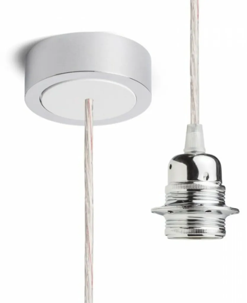 Luminaire HEX Suspension 230V E27 15W LED avec Support Noir BK1 Pro
