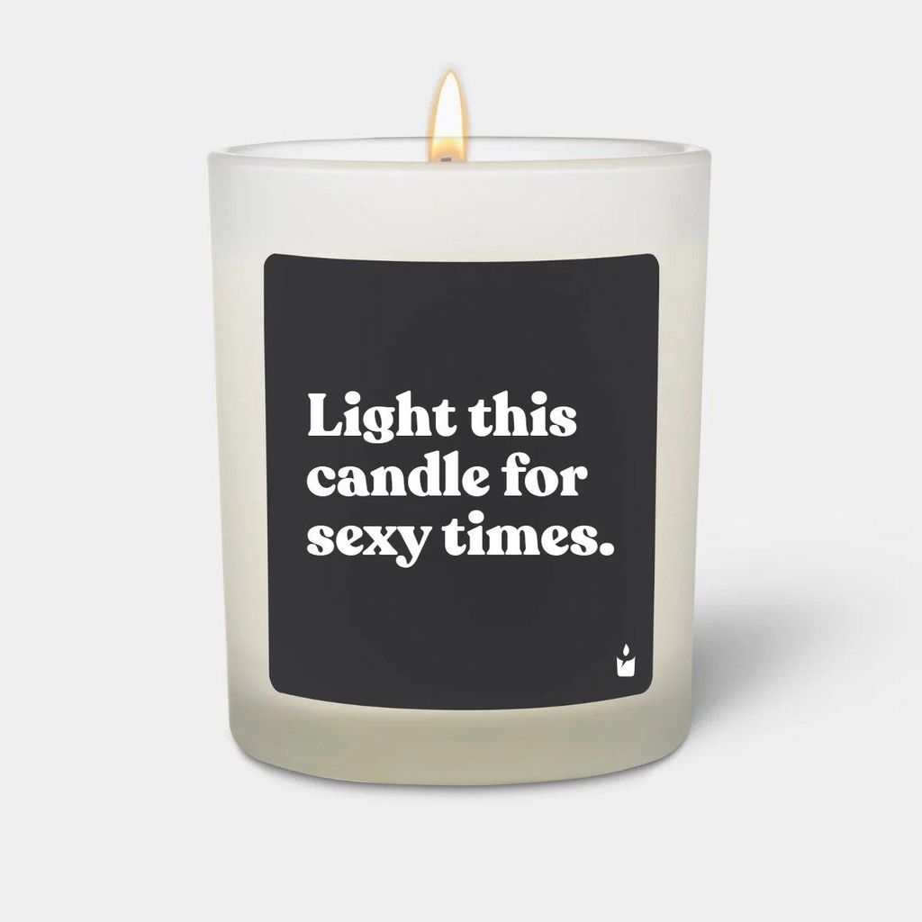 ChattyCandles Duftkerze Flowery Light this candle for sexy times.