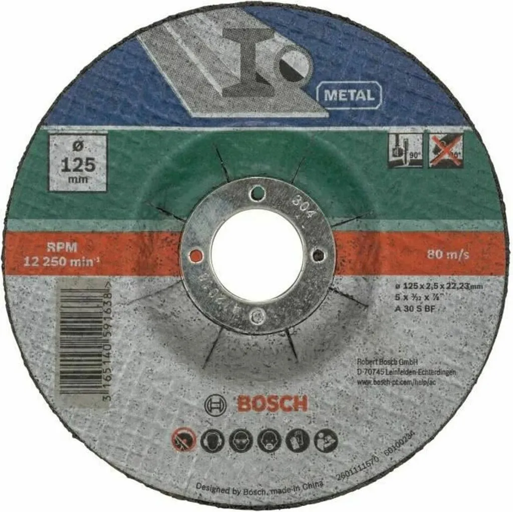 Disque à tronçonner Bosch 13x2x13 cm - Disque de coupe robuste et durable