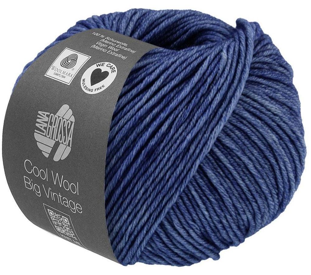 Lana Grossa - Cool Wool Big Vintage 7190 kornblume Produktbild 