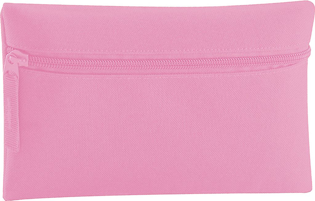 Quadra Classic Federtasche Stiftmappe Federmappe mit Reißverschluss (2 Stück/Packung) BC4357 (Einheitsgröße) (Klassisch Pink)